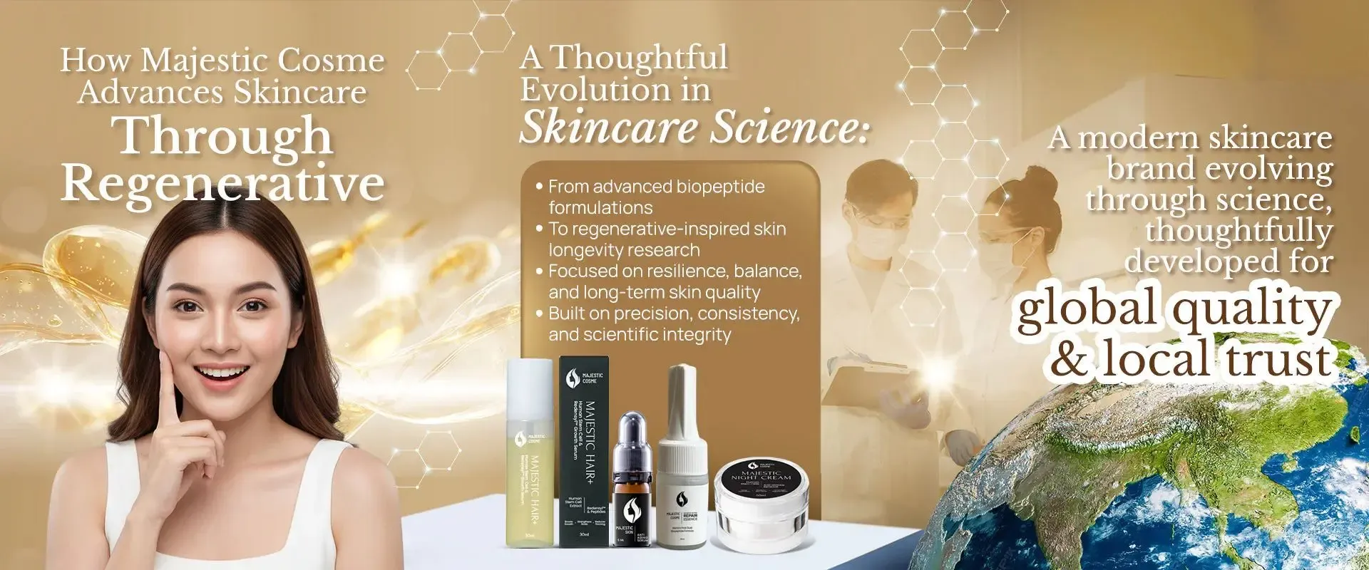 How Majestic Cosme Is Advancing Skincare Through Regenerative Technology