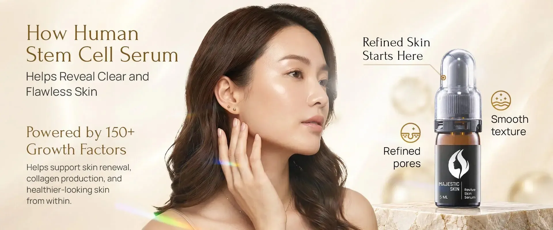 How Human Stem Cell Serum Helps Reveal Clear and Flawless Skin