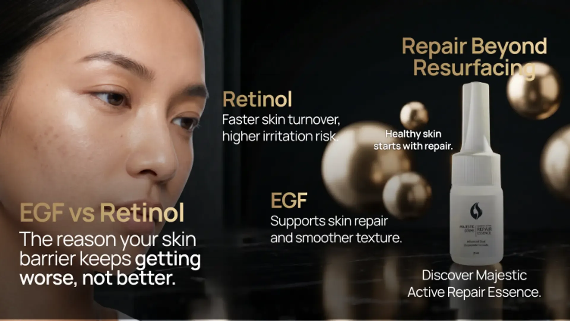 EGF vs Retinol: The Reason Your Skin Barrier Keeps Getting Worse, Not Better