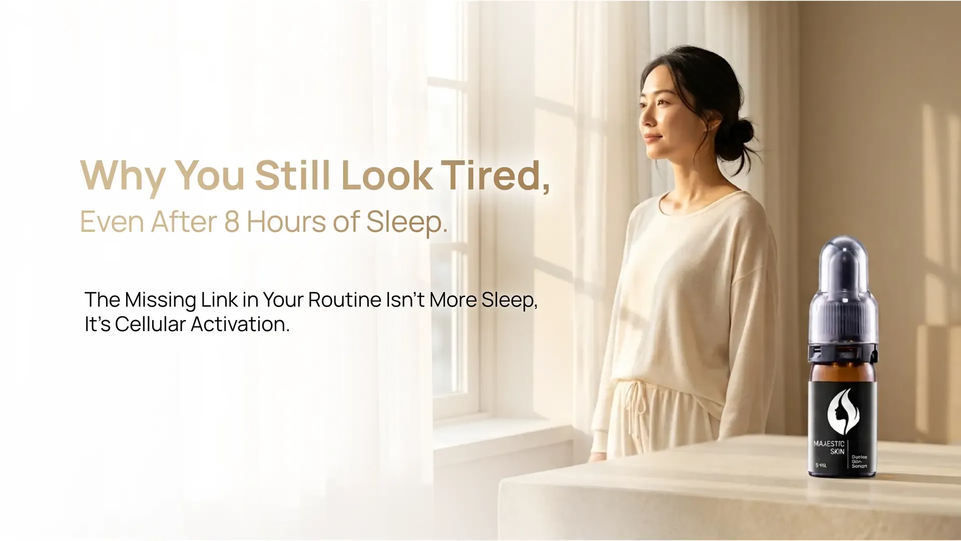 Why You Still Look Tired — Even After 8 Hours of Sleep