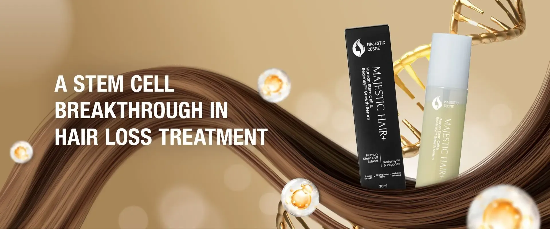 Introducing Majestic Hair+: A Stem Cell Breakthrough in Hair Loss Treatment for Women