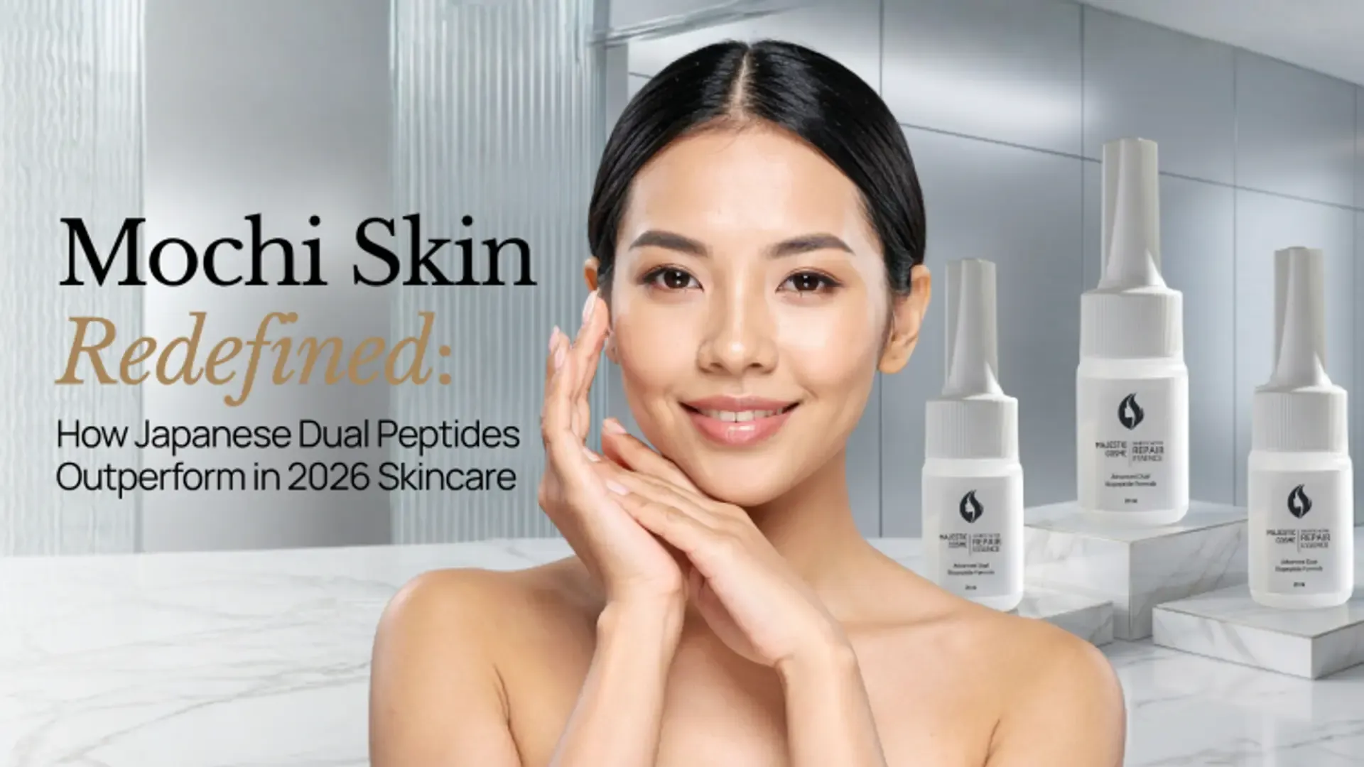 Mochi Skin Redefined: How Japanese Dual Peptides Outperform in 2026 Skincare