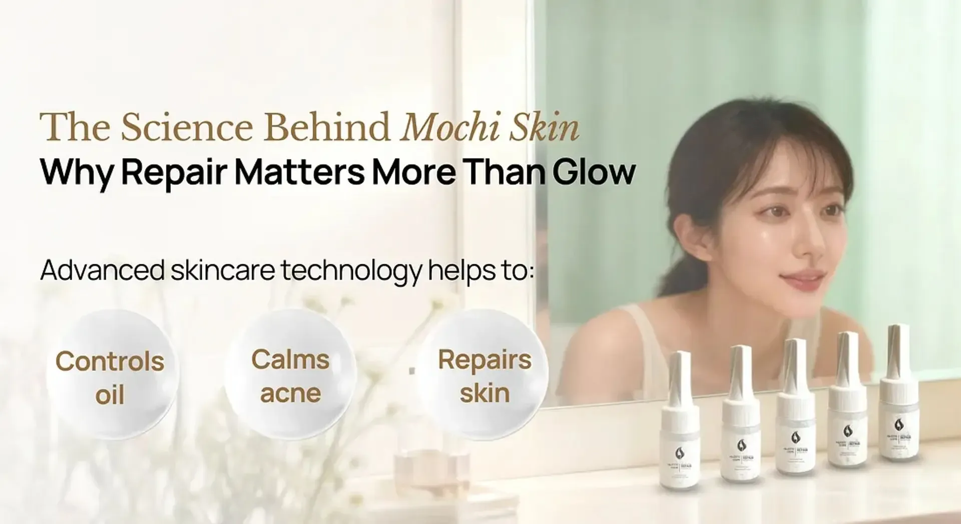 The Science Behind Mochi Skin and Why Repair Matters More Than Glow