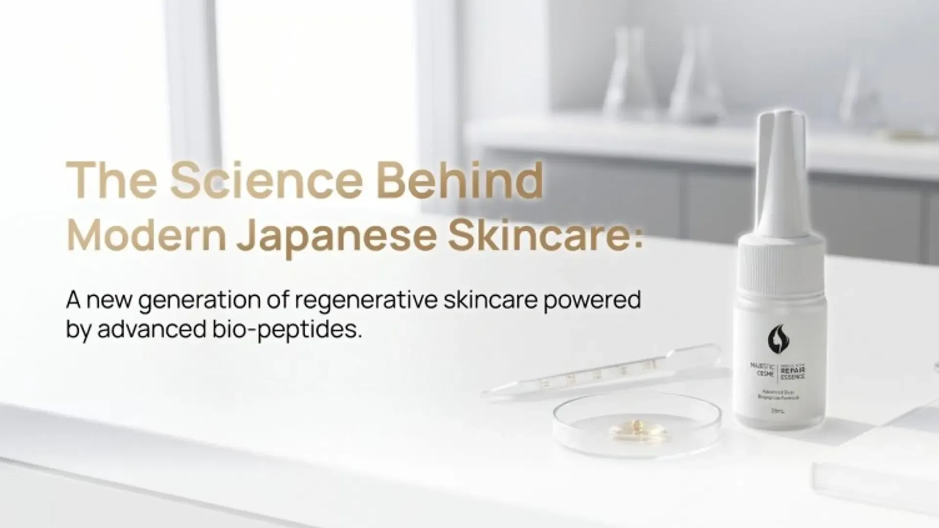 The Future of Skincare From Japan: Advanced Peptides for Total Skin Repair
